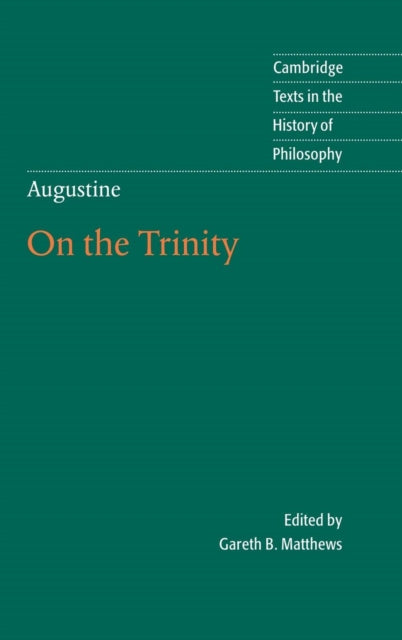 Book cover of: Augustine: On the Trinity Books 8-15. By: Augustine of Hippo