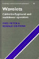 Book cover of: Wavelets. By: Yves Meyer