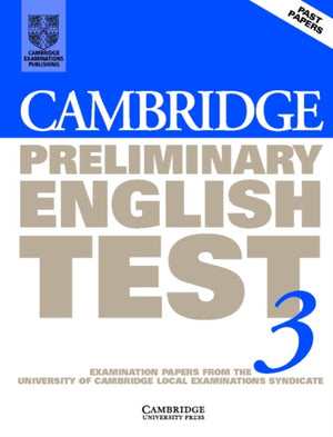 Cambridge Preliminary English Test 3