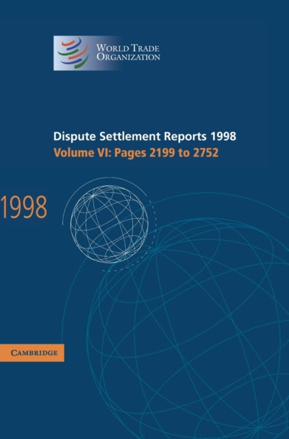 Dispute Settlement Reports 1998: Volume 6, Pages 2199-2752