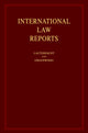 Book cover of: International Law Reports. By: M. E. MacGlashan