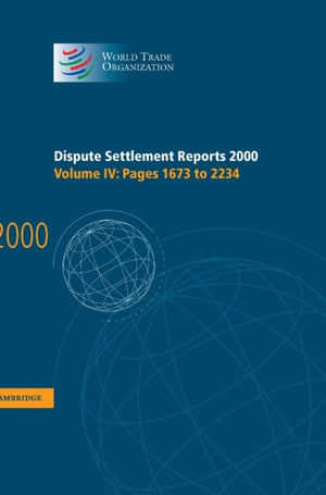 Dispute Settlement Reports 2000: Volume 4, Pages 1673-2234