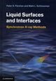 Book cover of: Liquid Surfaces and Interfaces. By: Peter S. Pershan