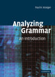 Book cover of: Analyzing Grammar. By: Paul R. Kroeger