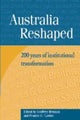 Book cover of: Australia Reshaped