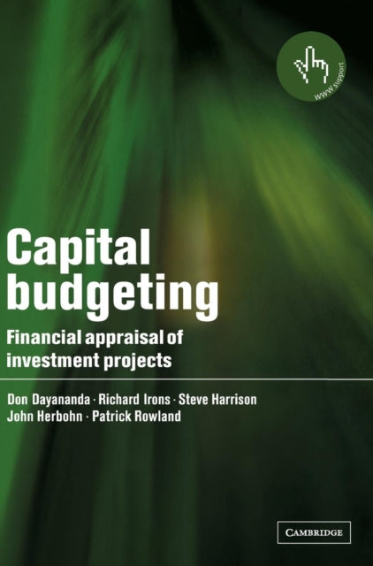 Book cover of: Capital Budgeting. By: Don Dayananda