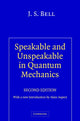 Book cover of: Speakable and Unspeakable in Quantum Mechanics