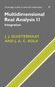 Book cover of: Multidimensional Real Analysis II