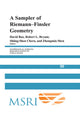 Book cover of: Sampler of Riemann-Finsler Geometry