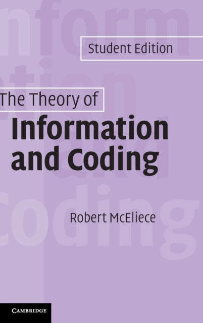 Book cover of: Theory of Information and Coding