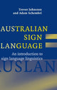 Book cover of: Australian Sign Language (Auslan). By: Trevor Johnston