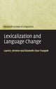 Book cover of: Lexicalization and Language Change. By: Laurel J. Brinton