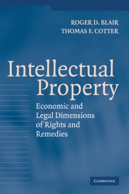 Book cover of: Intellectual Property. By: Roger D. Blair