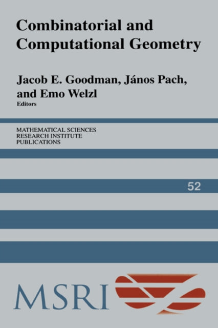 Book cover of: Combinatorial and Computational Geometry