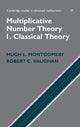 Book cover of: Multiplicative Number Theory I. By: Hugh L. Montgomery