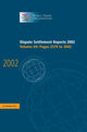 Book cover of: Dispute Settlement Reports 2002: Volume 7, Pages 2579-3042. By: World Trade Organization