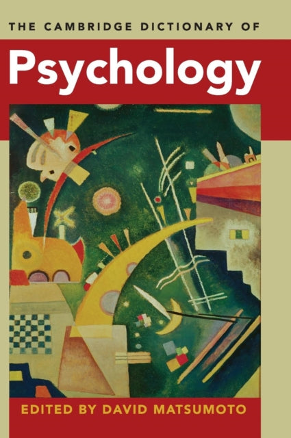 Book cover of: Cambridge Dictionary of Psychology