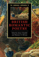 Book cover of: Cambridge Companion to British Romantic Poetry. By: Maureen N. McLane
