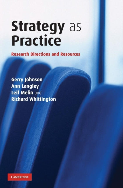 Book cover of: Strategy as Practice. By: Gerry Johnson