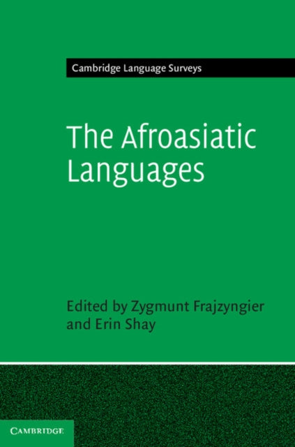 Book cover of: Afroasiatic Languages. By: Zygmunt Frajzyngier