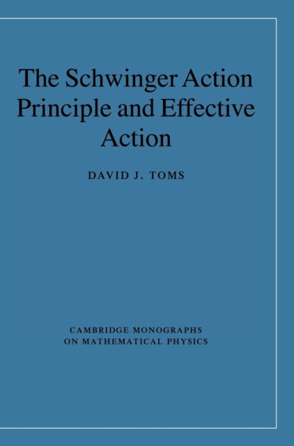 Book cover of: Schwinger Action Principle and Effective Action. By: David J. Toms