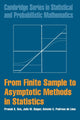Book cover of: From Finite Sample to Asymptotic Methods in Statistics. By: Pranab Kumar Sen