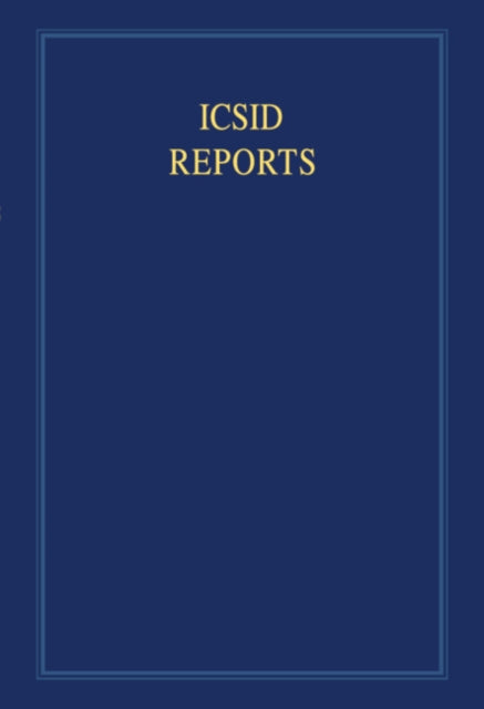 Book cover of: ICSID Reports