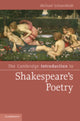 Book cover of: Cambridge Introduction to Shakespeare's Poetry. By: Michael Carl Schoenfeldt