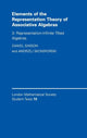 Book cover of: Elements of the Representation Theory of Associative Algebras: Volume 3, Representation-infinite Tilted Algebras. By: Daniel Simson