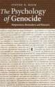 Book cover of: Psychology of Genocide. By: Steven K. Baum