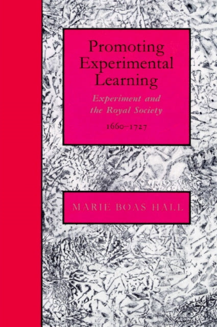 Book cover of: Promoting Experimental Learning. By: Marie Boas Hall