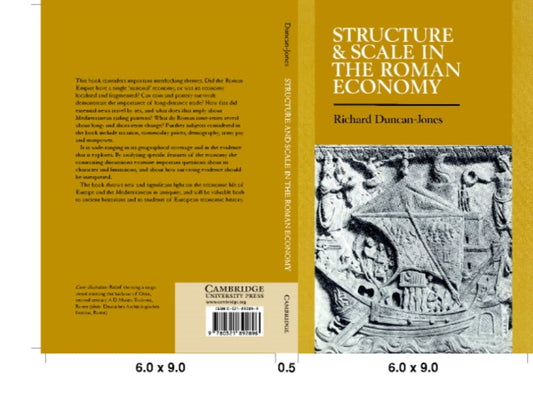 Book cover of: Structure and Scale in the Roman Economy. By: Richard Duncan-Jones