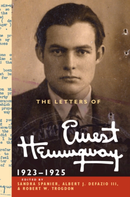 Book cover of: Letters of Ernest Hemingway: Volume 2, 1923–1925