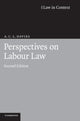 Book cover of: Perspectives on Labour Law. By: A. C. L. Davies