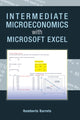 Book cover of: Intermediate Microeconomics with Microsoft Excel. By: Humberto Barreto