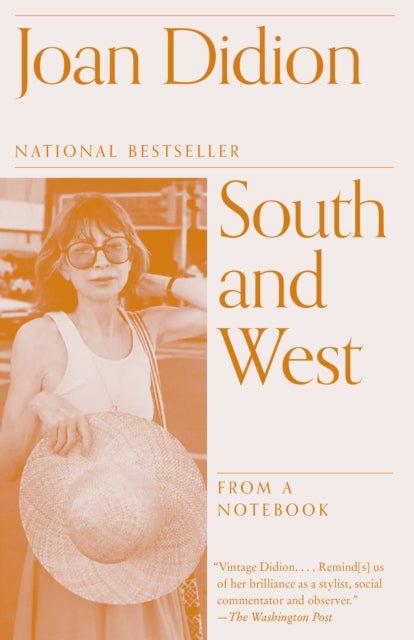 Book cover of: South and West. By: Joan Didion