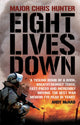 Book cover of: Eight Lives Down. By: Hunter, Chris