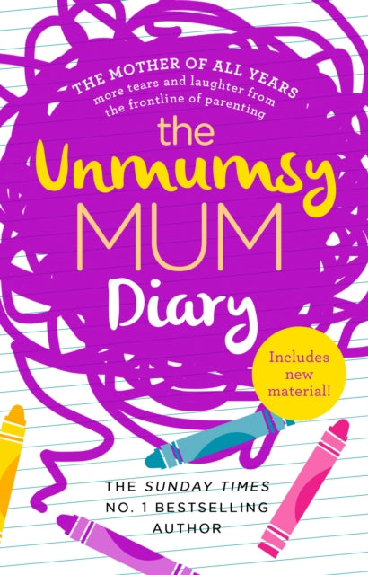 Book cover of: Unmumsy Mum Diary. By: Sarah Turner