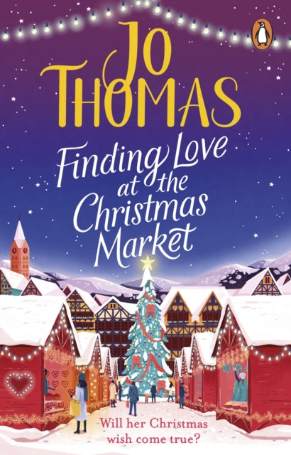 Book cover of: Finding Love at the Christmas Market. By: Jo Thomas