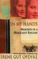 Book cover of: In My Hands. By: Jennifer Armstrong