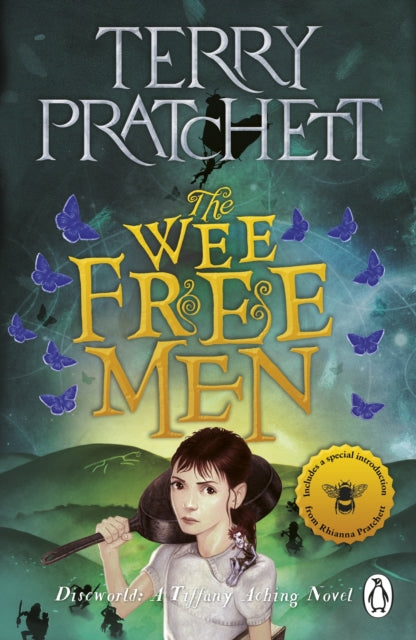 Book cover of: Wee Free Men. By: Terry Pratchett