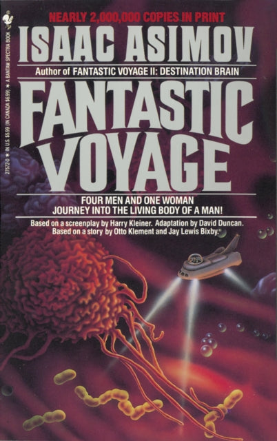 Book cover of: Fantastic Voyage. By: Isaac Asimov