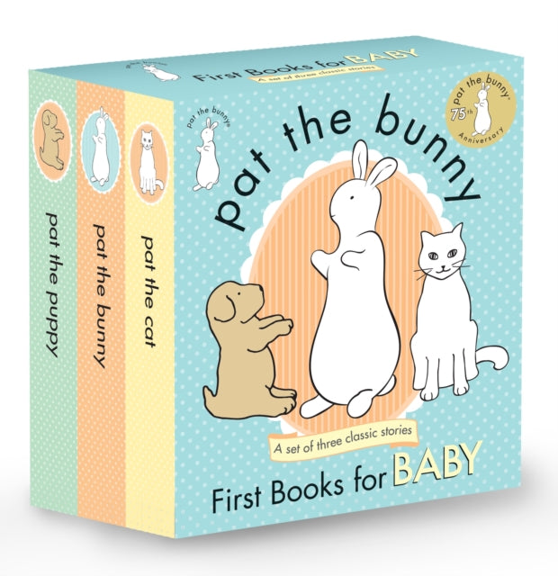 Book cover of: Pat the Bunny: First Books for Baby (Pat the Bunny). By: Dorothy Kunhardt