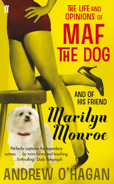 Book cover of: Life and Opinions of Maf the Dog, and of his friend Marilyn Monroe. By: Andrew O'Hagan