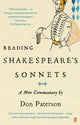 Book cover of: Reading Shakespeare's Sonnets. By: Don Paterson
