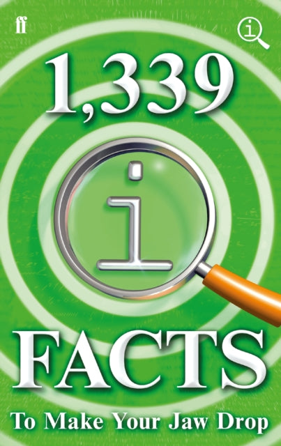 Book cover of: 1,339 QI Facts To Make Your Jaw Drop