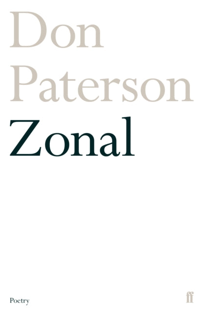 Book cover of: Zonal. By: Don Paterson