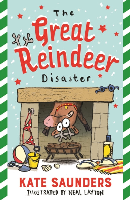 Book cover of: Great Reindeer Disaster. By: Kate Saunders