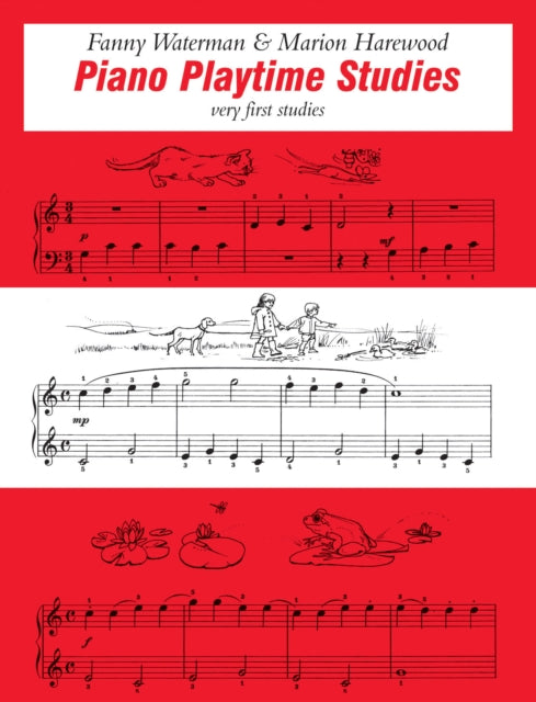 Book cover of: Piano Playtime Studies. By: Fanny Waterman