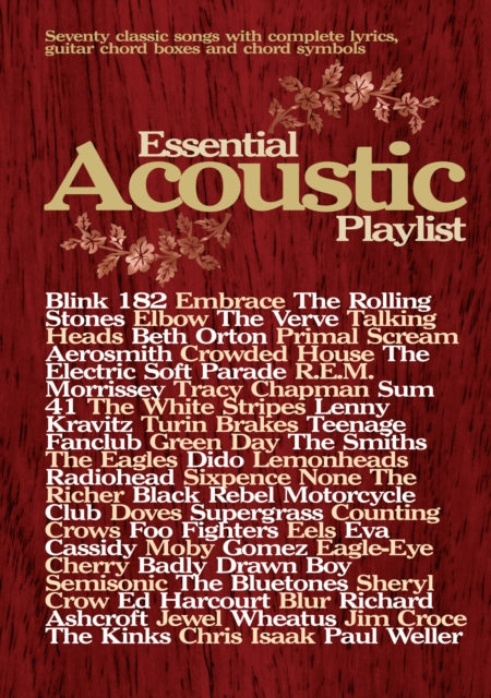 Book cover of: Essential Acoustic Playlist. By: Faber Music